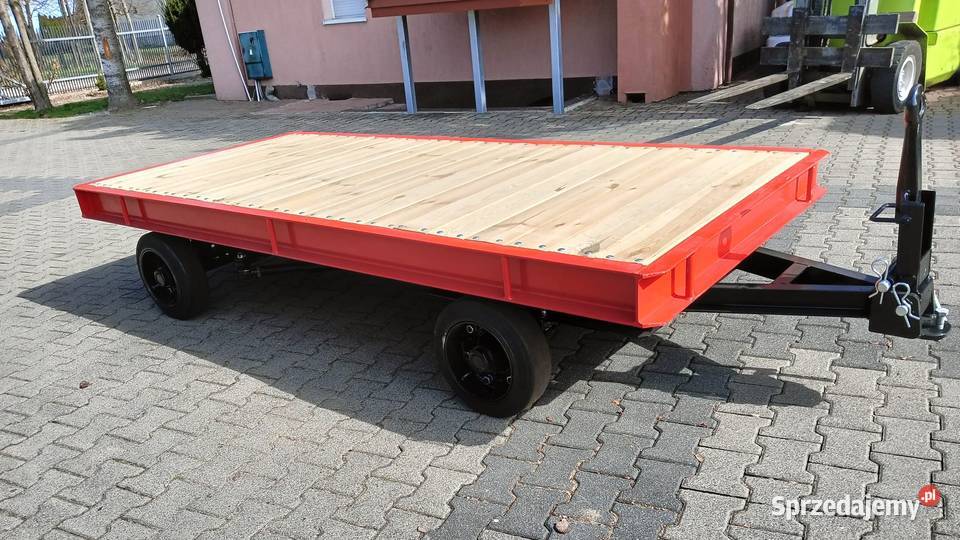 Przyczepa zakładowa wewnątrzzakłada platforma Poznań