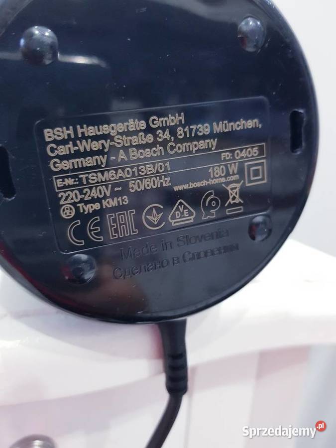 Elektryczny młynek do kawy Bosch TSM6A013B czarny śląskie Dąbrowa Górnicza