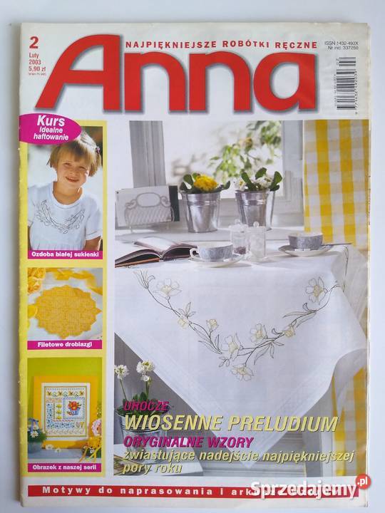 ANNA najpiękniejsze robótki ręczne 22003 Gdańsk sprzedam