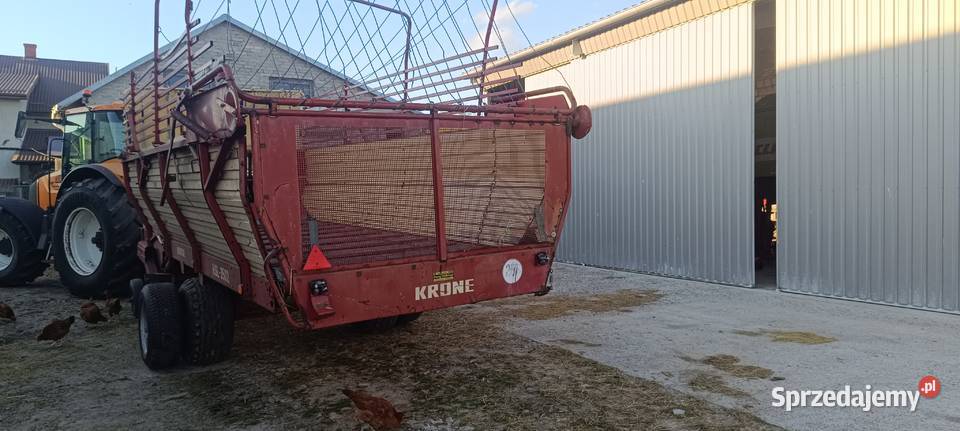Przyczepa samozbierająca Krone Przyczepy rolnicze Parczew sprzedam