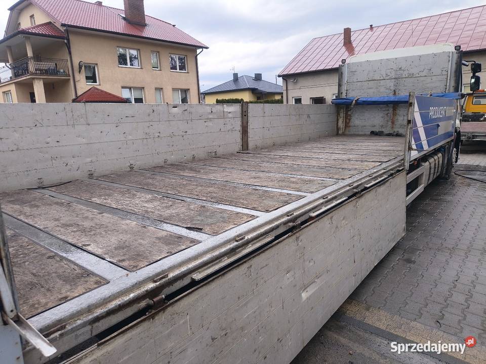 Zabudowa burtowa platforma laweta burty Volvo Dąbrówka Duża