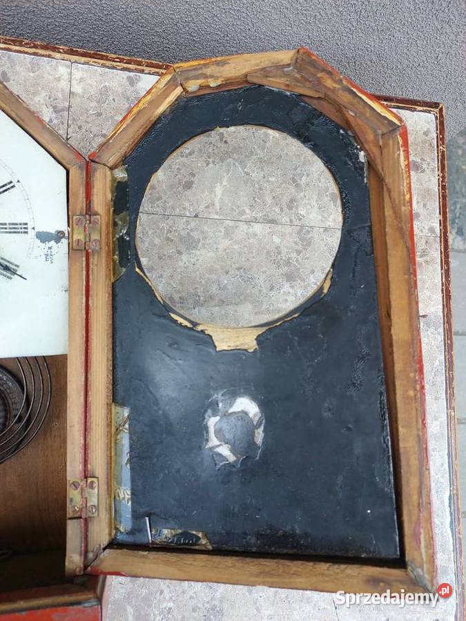 185 Stary zegar stołowy kapliczka Junghans Tczew sprzedam