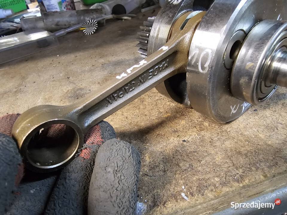 Kawasaki KMX 125 wał korbowy korba korbowód Jelenia Góra