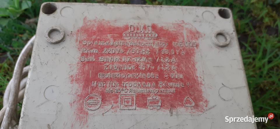 Zasilacz kolejki Piko FZ1 1 7 16V1 2A Duży Tuszkowo