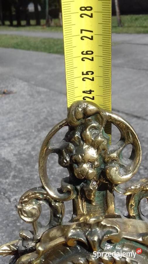 ZEGARY MOSIĘŻNY STOJĄCY KOMINKOWY ART BRASS Nowy Sącz