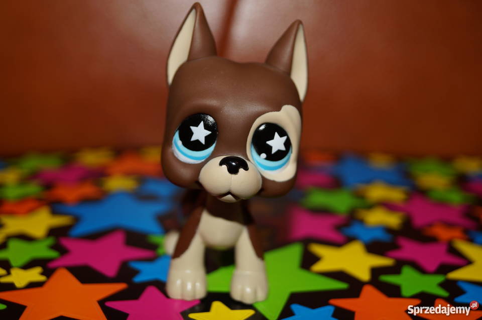 LPS DOG niemiecki UNIKAT 817 Littlest Pet Shop Figurki śląskie