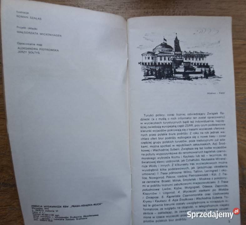 Zwiedzamy ZSRR Światosław Spalle Kraków