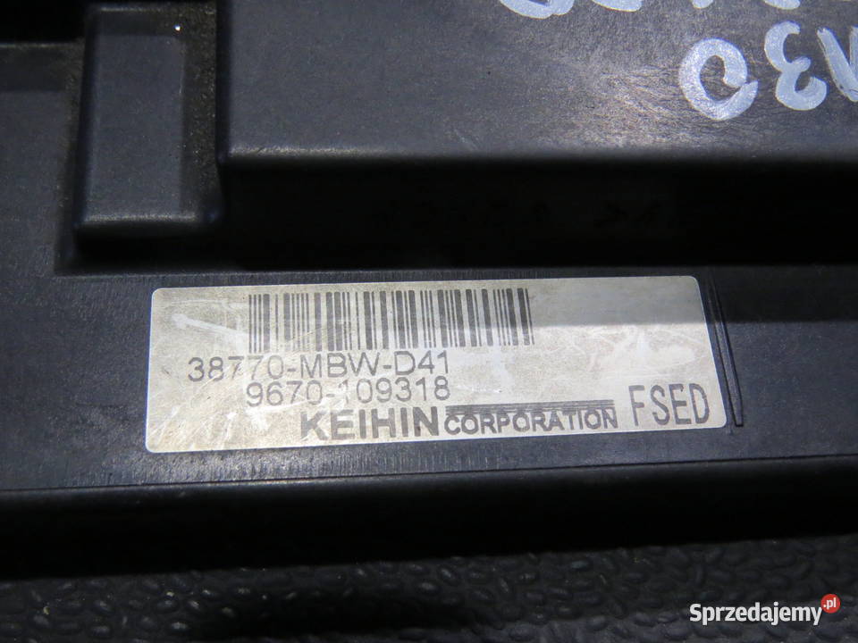 HONDA CBR 600 SC35 01 CBR600 MODUŁ KOMPUTER Warszawa