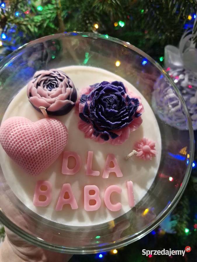 Swieca sojowa babci dziadków dziadek Sulechowo