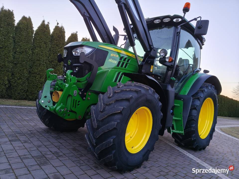 John Deere 6110R 2017r TUZ wom Tur Quicke Napęd 4x4 Chromna