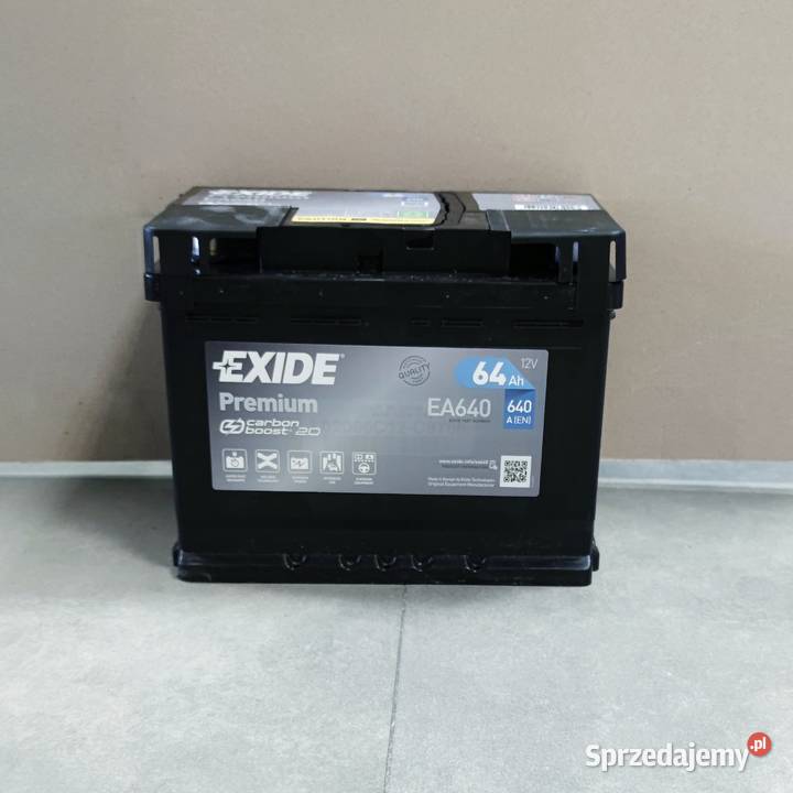 Akumulator Exide Premium 64Ah 640A Rybnik 696 Układ elektryczny
