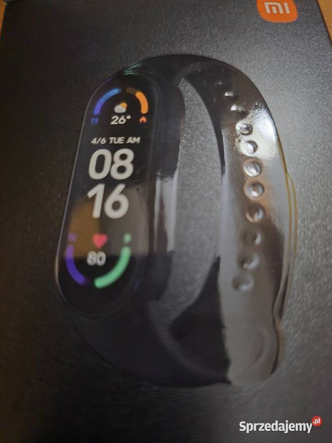 Mi Smart Band 6 opakowanie podniszczone nowy Elektronika Kraków