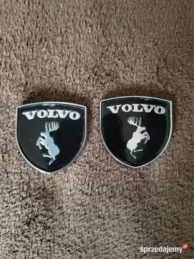 Emblematy VOLVO Szalony Łoś Prancing Moose 2 śląskie Gliwice sprzedam