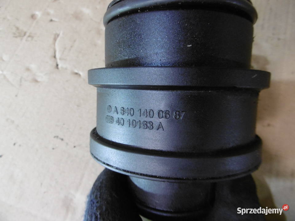 Tłumik drgań rezonator A6401400687 mercedes a turbosprężarki Szczecin sprzedam