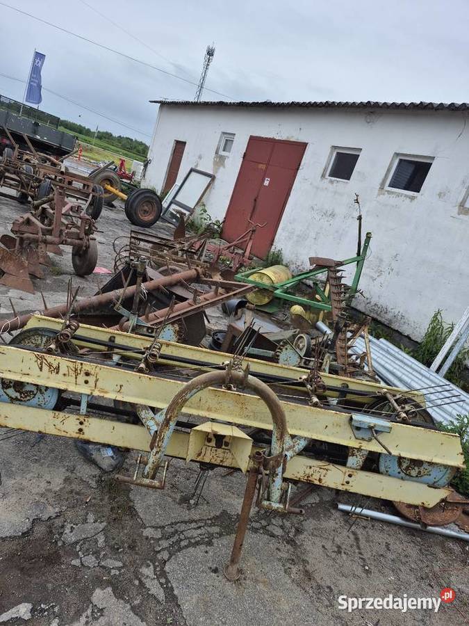 Oś Przyczepka kopaczka Brona talezowa Brony Dzwola