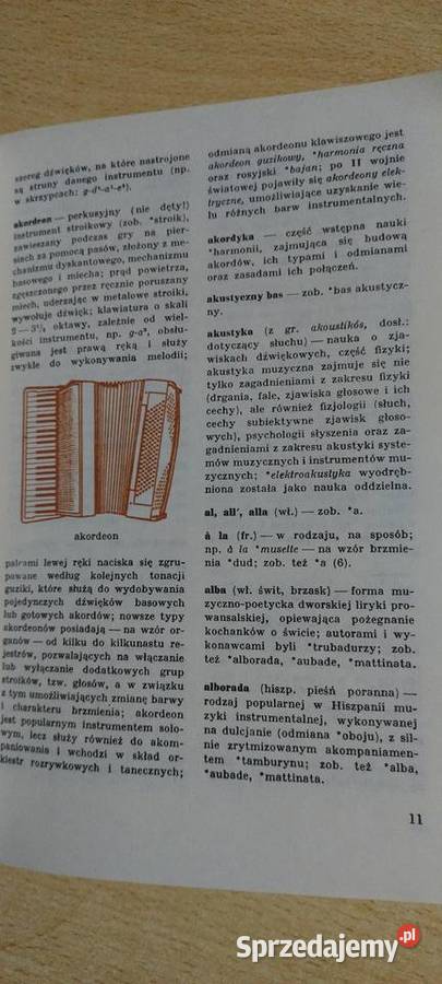 Słownik muzyczny Lublin sprzedam