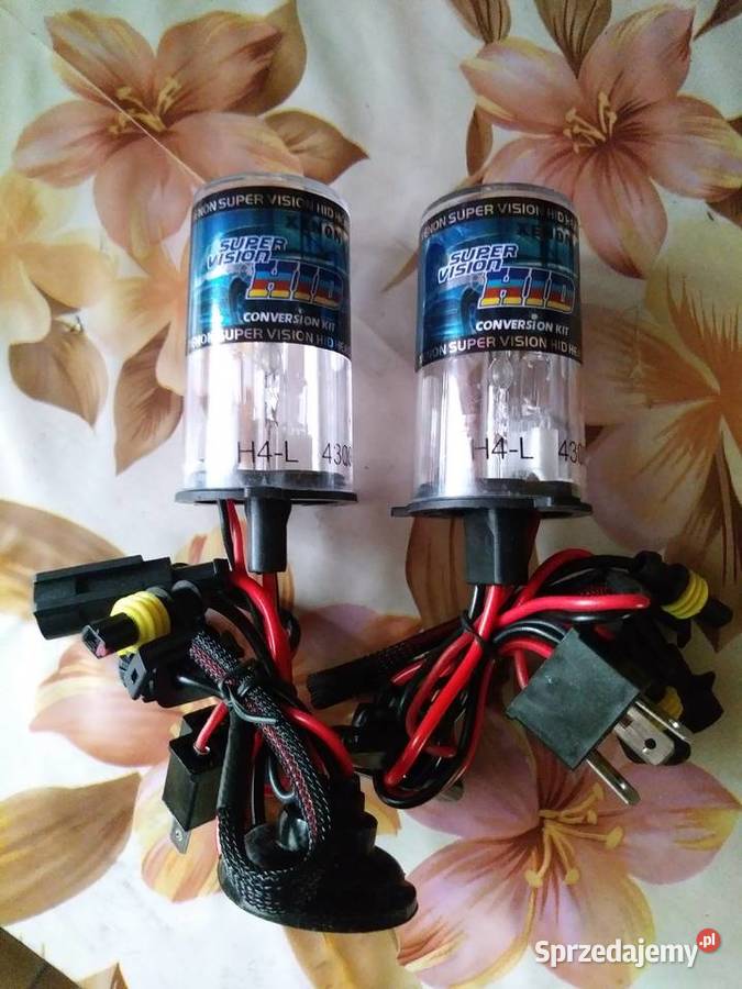 Żarówki samochodowe 12V H4 Xenon h4L4300 K nowe osobowe Oświetlenie Posługowo sprzedam