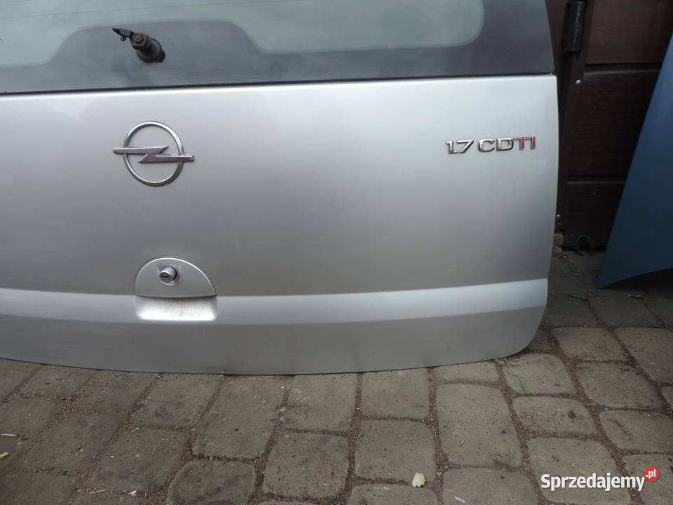 OPEL MERIVA A KLAPA BAGAŻNIKA TYŁ TYLNA Z157 Nowy Sącz