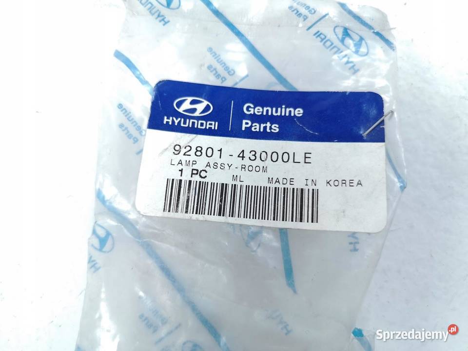 LAMPKA WNĘTRZA HYUNDAI GALOPPER 9703 NOWA Z ASO osobowe Oświetlenie kabiny
