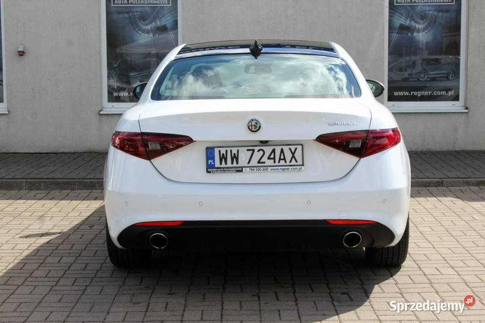 Alfa Romeo Giulia 20 Turbo Kamera Cofania Zarejestrowany w Polsce Sokołów