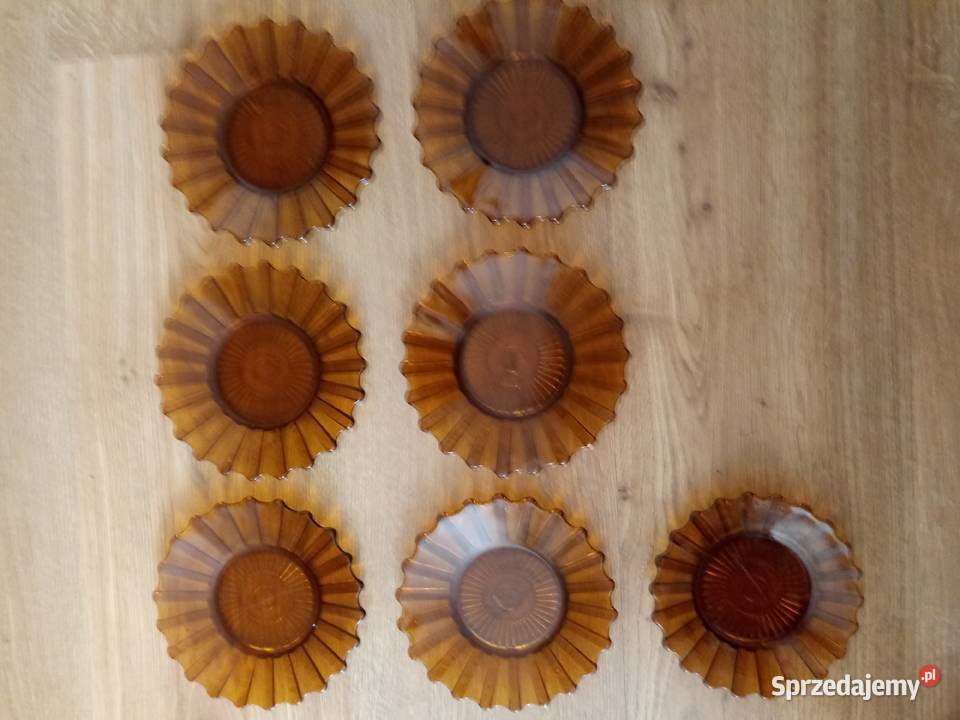 Talerzyki w barwie miodowi srednie z HSG Zawiercie