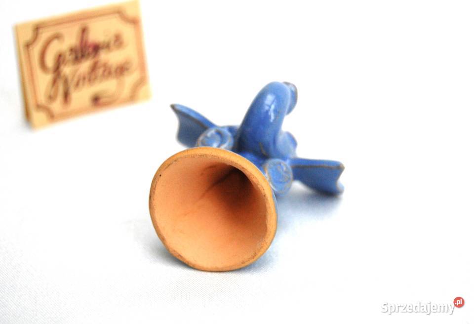 Lawendowy słonik na szczęście i miłość figurka Lublin