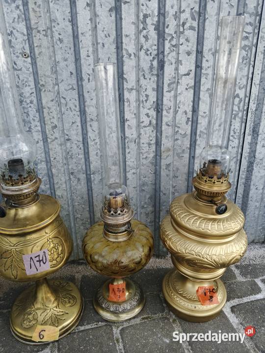 lampy naftowe z francji Antyki Fałków