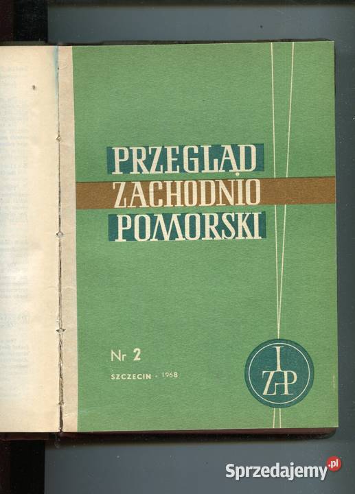 Przegląd Zachodniopomorski 1968 14 Komplet Szczecin sprzedam