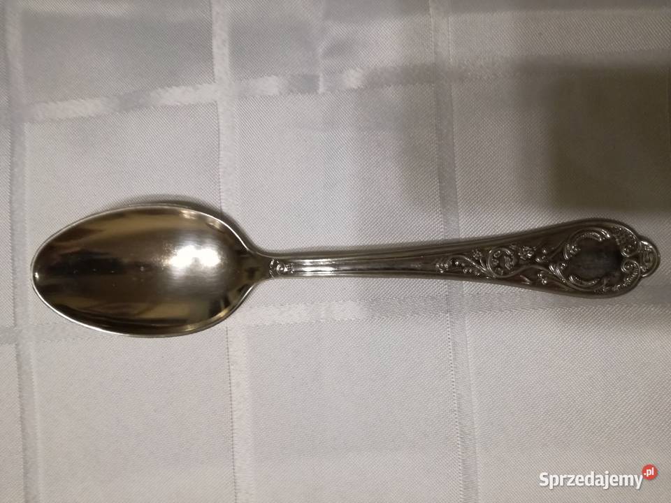 WŁOSKIE SZTUĆCE SREBRZONE ZING A800 12 OSÓB Kraków sprzedam