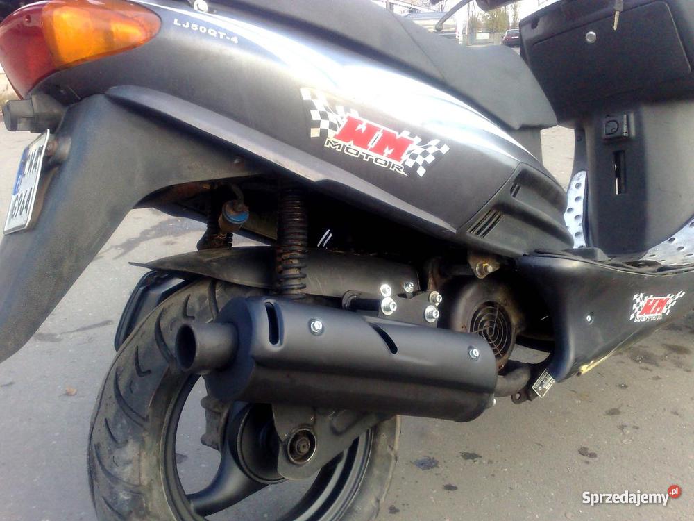 duży skuter XXL LONGJIA SHARPY 50 2suw silnik ya