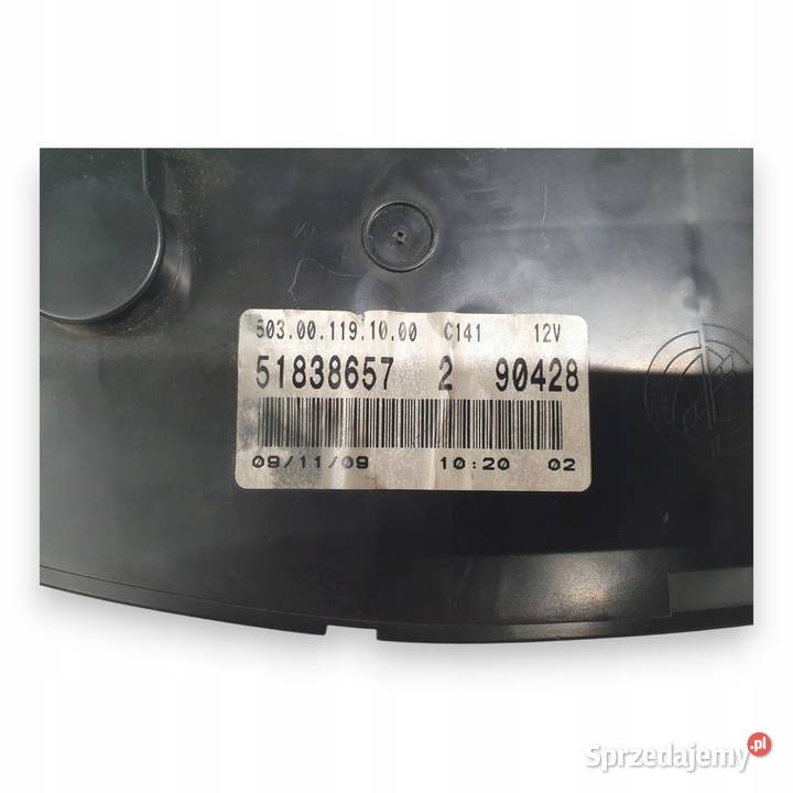 LICZNIK ZEGARY 51838657 Lancia Musa 14 8V 16V Chełm sprzedam