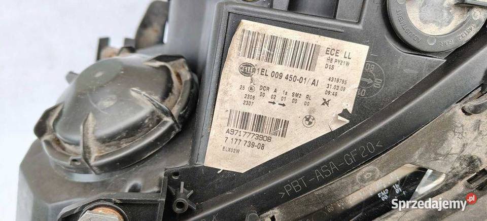 Lampa Przód Bi Xenon Bmw 5 E60 E61 0710r Lci osobowe sprzedam