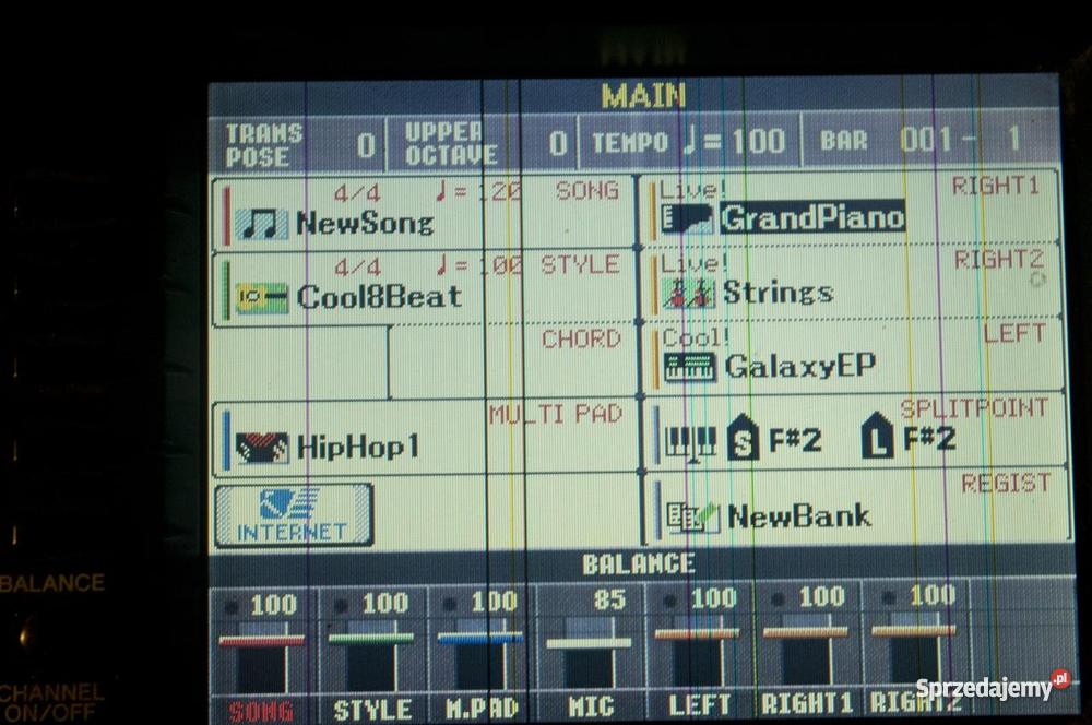 Keyboard YAMAHA PSR 3000 Yamaha Kielce