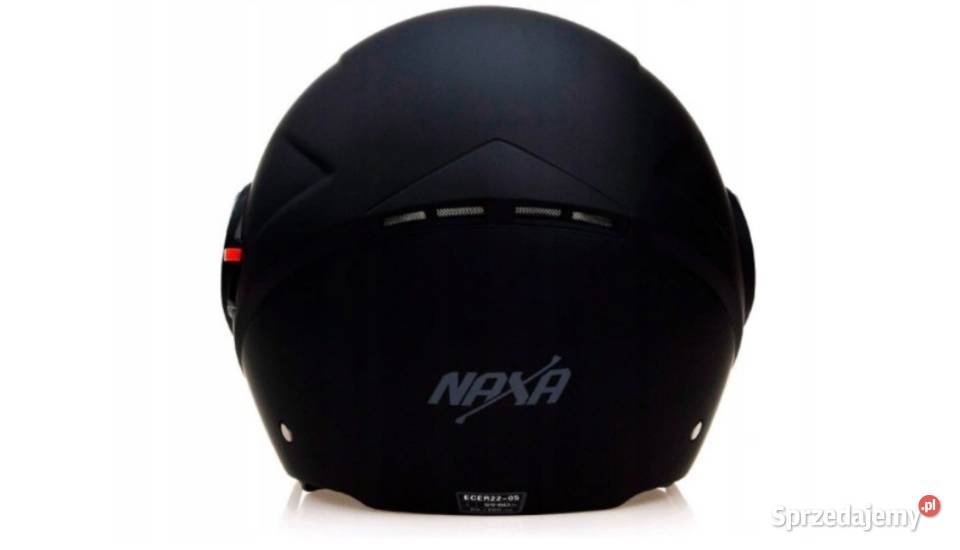 Kask motocyklowy otwarty Naxa S21czarny Mat M Mysłowice