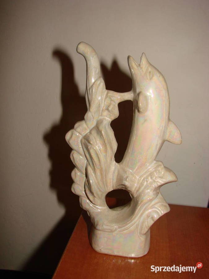Delfin ceramiczna pijałka Duszniki pomorskie Pruszcz Gdański sprzedam
