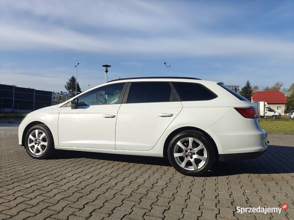 Seat Leon 2016 16tdi bezwypadkowy salon polska Leon śląskie Bielsko-Biała