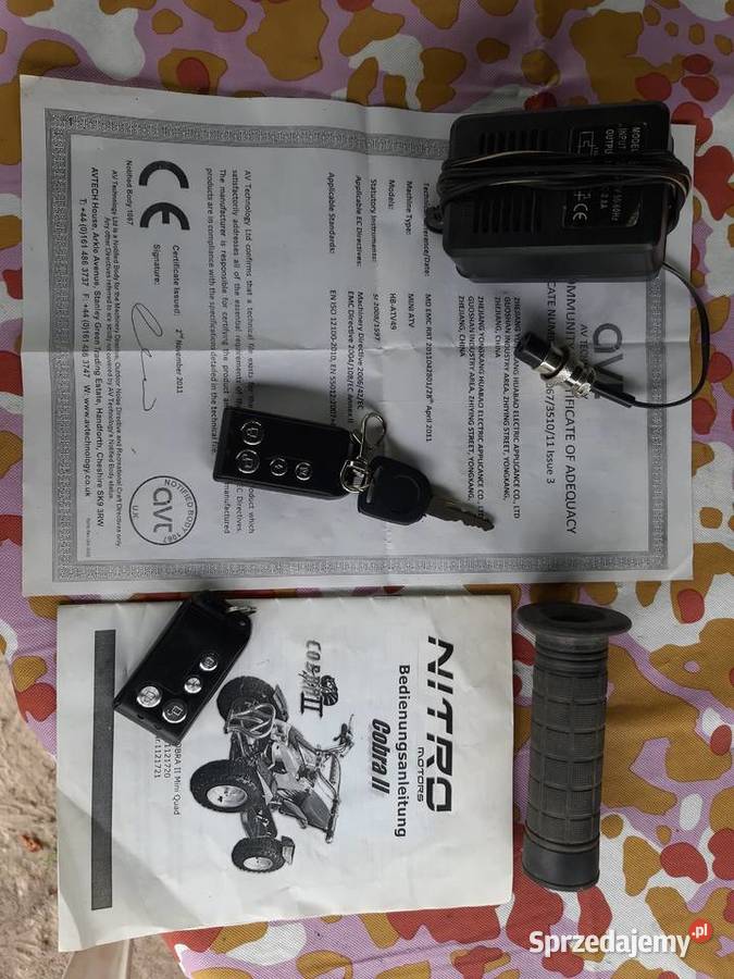 Quad Mini 50cc NITROMOTORS Rok produkcji 2013 Bełżyce sprzedam