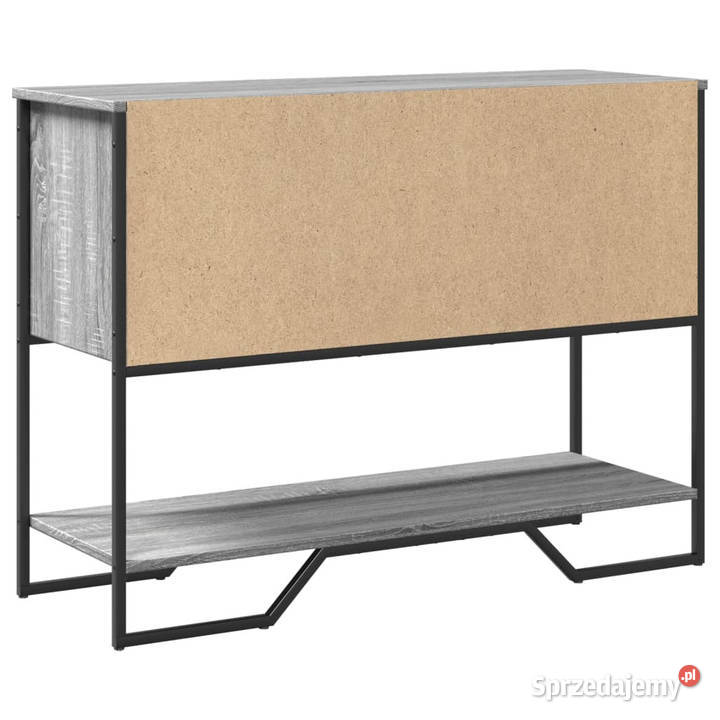Stolik konsolowy szary dąb sonoma 100x35x745 Warszawa