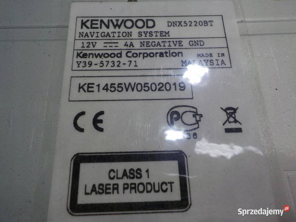radio CD KENWOOD DNX5220BT Suków