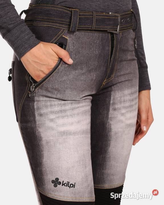 KILPI spodnie narciarskie damskie JEANSO CZARNE Warszawa sprzedam