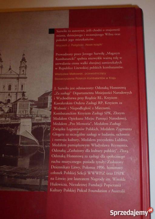 TO WSZYSTKO BYŁO JEST W WILNIE SURWIŁO JERZY Białystok