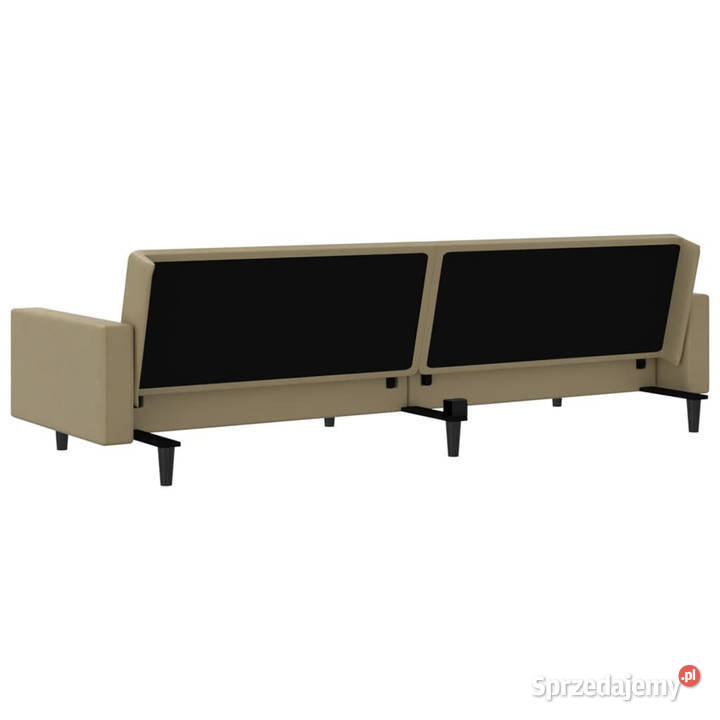 2osobowa sofa cappuccino sztuczna skóra WM375954 Warszawa