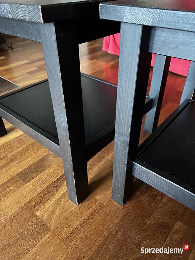 Stolik kawowy HEMNES IKEA czarnobrązowy Dąbie sprzedam
