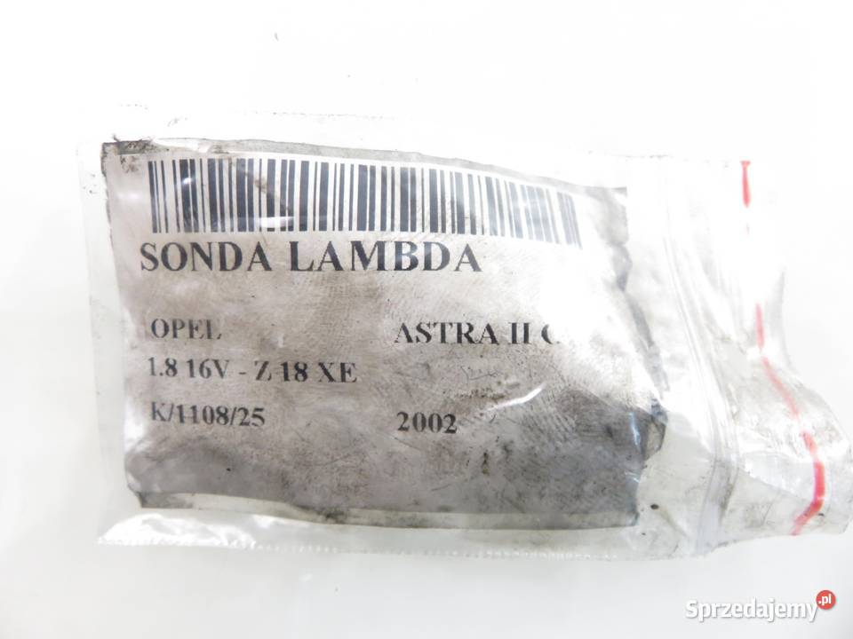 SONDA LAMBDA OPEL ASTRA II G 18 16V OZA334SZ1