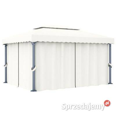 vidaXL Altana ogrodowa z zasłonami 4 x 3 m Warszawa