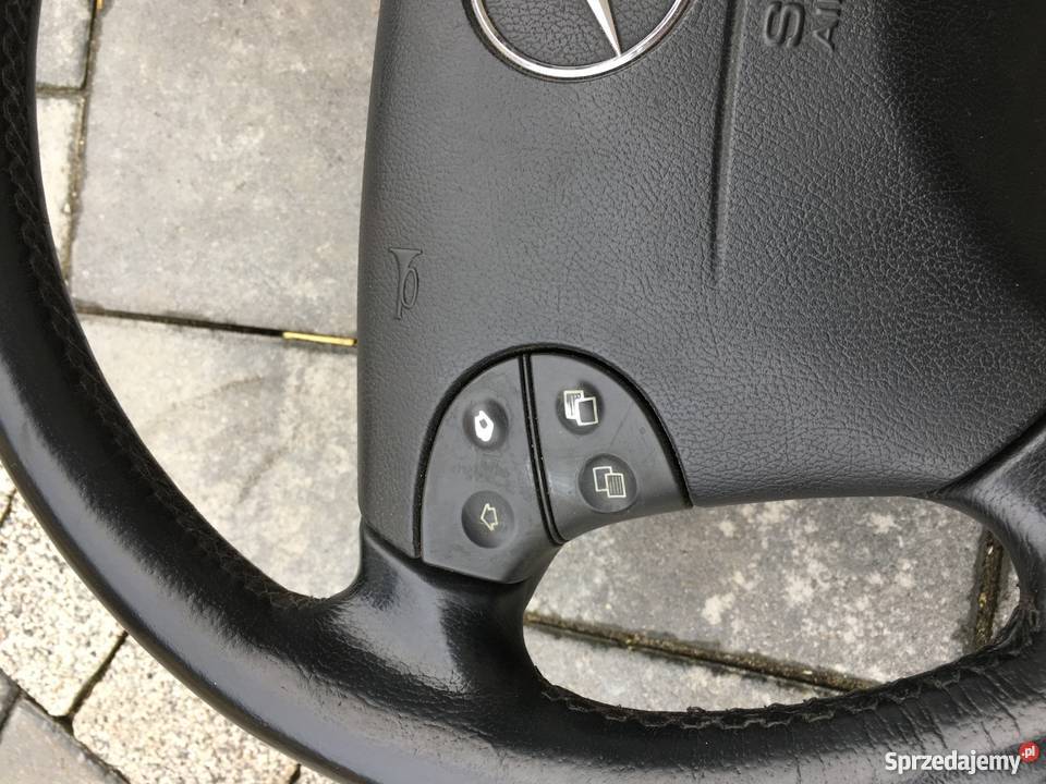 Wielofunkcyjna kierownica mercedes w210 lift łódzkie Piotrków Trybunalski