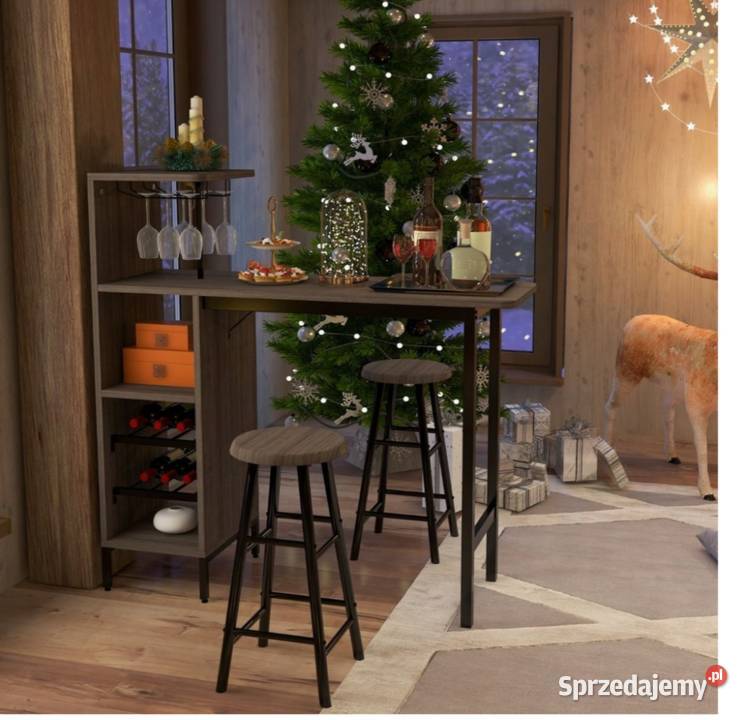 Zestaw Stół kuchenny 2 stołki barowe Chorzów