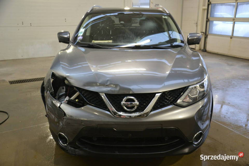 Nissan Qashqai 12 benzyna 115 full ledy kamera szary Kęty