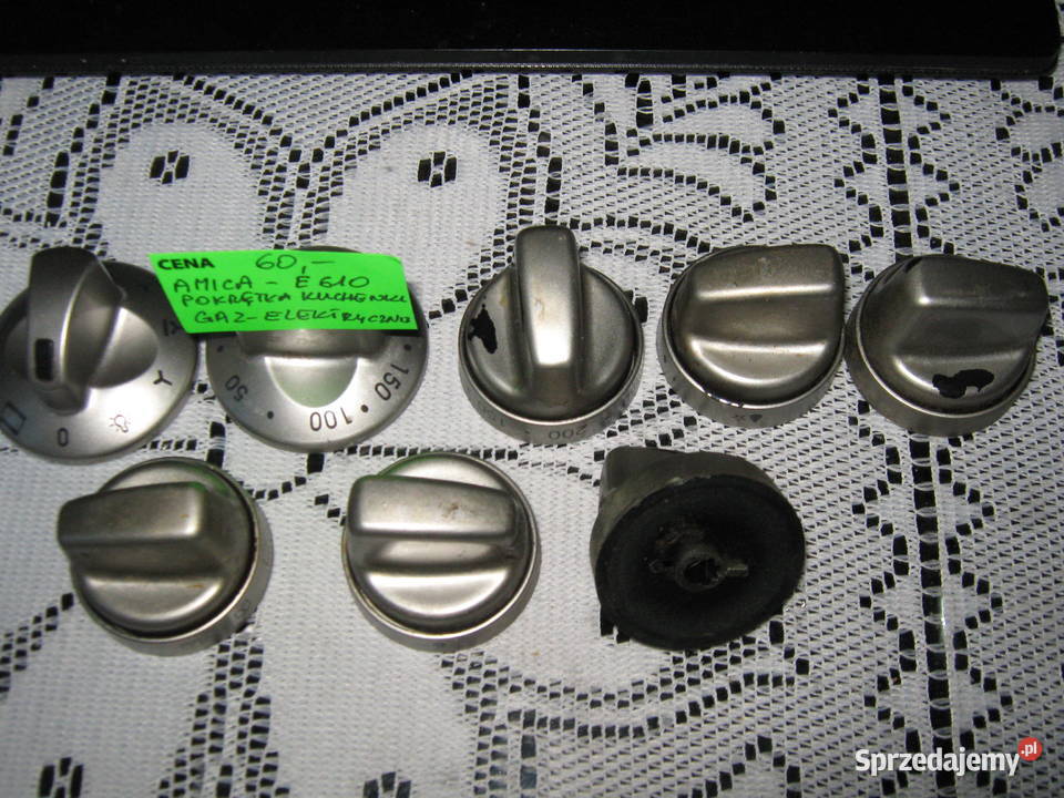 AMICA E610 POKRETŁA KUCHENKI GAZELEKTRYCZNEJ Nowy Sącz