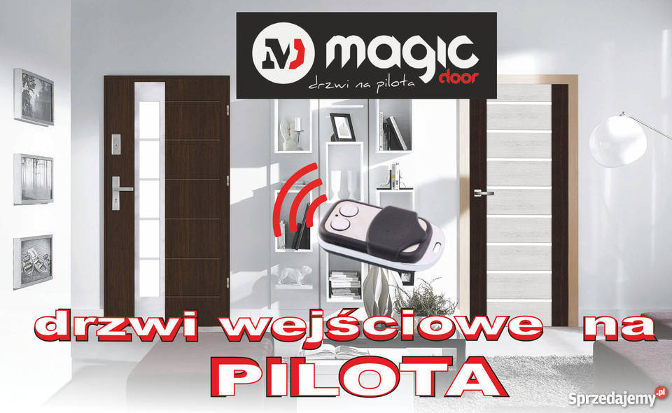 czym otwierasz bramę drzwi również otwieraj Ciechanów sprzedam